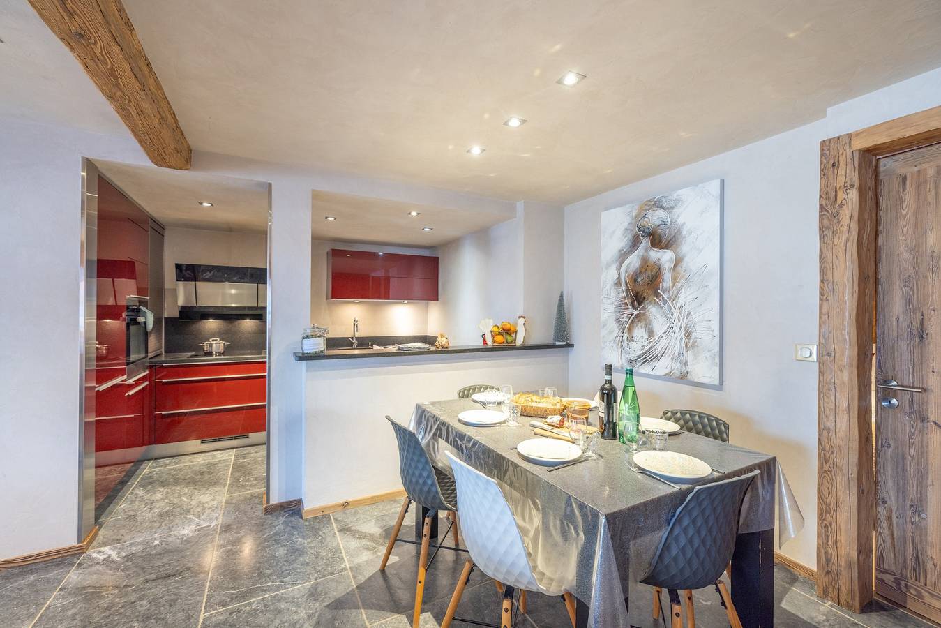 Appartement entier, Appartement "Coeur De Neige 1724" avec vue sur les montagnes, jardin privé et Wi-Fi in Col De La Colombière, Le Grand-Bornand