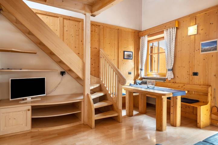 Appartamento per 4 persone, con Balcone a Campitello di Fassa