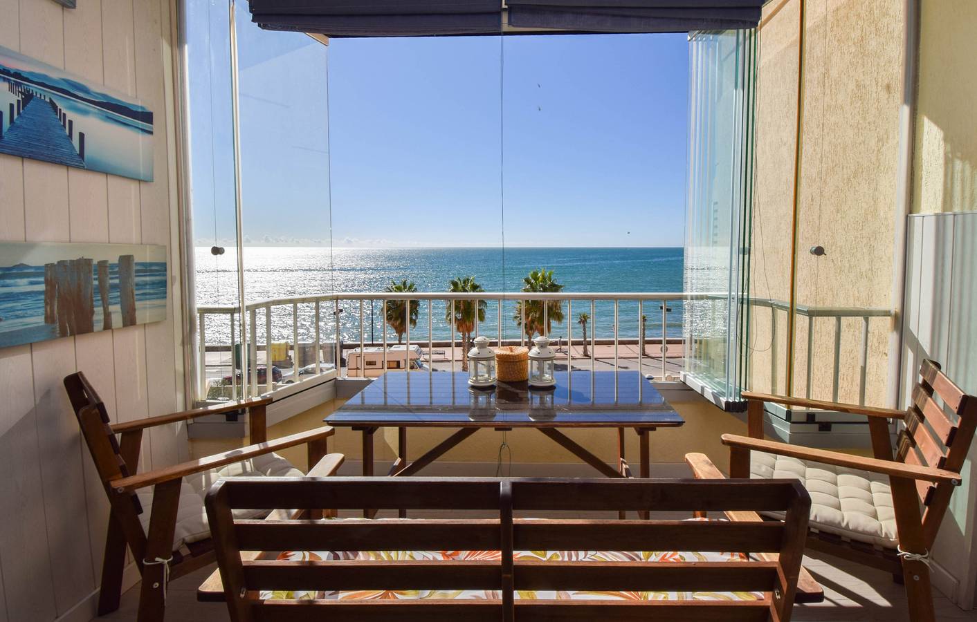 Ganze Wohnung, Ref: 322 Sea front modern 3 bedroom apartment with amazing views in Los Boliches, Fuengirola