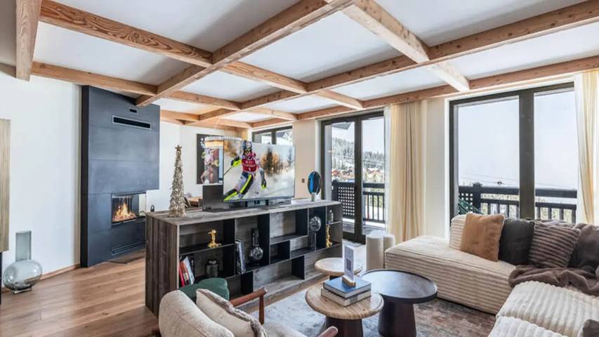 Appartement de vacances pour 9 personnes, avec piscine et balcon - 1