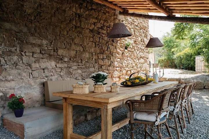 Gîte pour 14 personnes, avec jardin