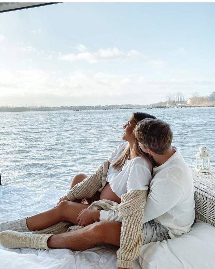 Ferienwohnung für 2 Personen, mit Ausblick und Sauna sowie Terrasse und Seeblick, mit Haustier in Mielno - 2