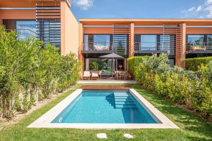 Villa pour 6 personnes, avec Balcon et Terrasse ainsi que Jardin et Piscine à Péninsule de Troia