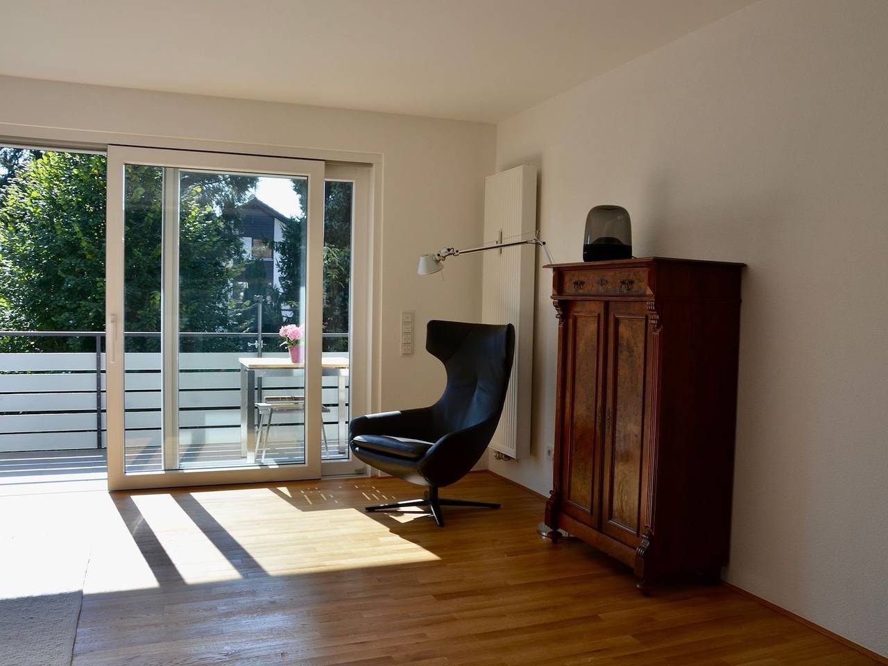 Ganze Wohnung, Ferienwohnung Zoom - Stilvolle Wohnung mit Balkon in ruhiger Umgebung in Wasserburg (Bodensee), Bayerisch Schwaben