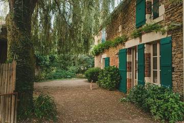 Gîte pour 6 personnes, avec vue et jardin, adapté aux familles à Bazoges-en-Pareds