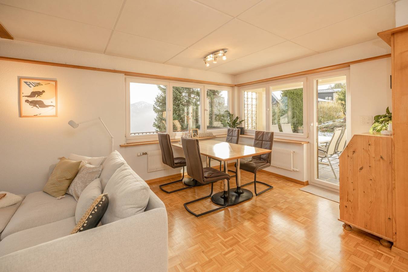 Ganze Ferienwohnung, Mätzwiesen Höckli (Charmingstay) - 5-Zimmer Ferienhaus in Flums, Churer Rheintal