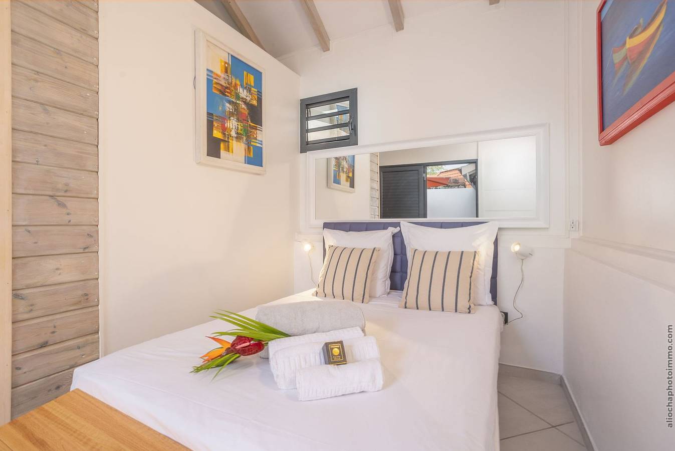 Estudio entero, Bungalow Punchcoco - Beachfront in Les Trois-Îlets, Martinica