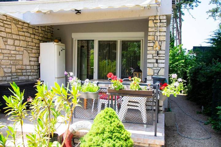 Dom dla 6 osób, z ogród i widok na jezioro oraz widok, zwierzęta dozwolone w Siófok