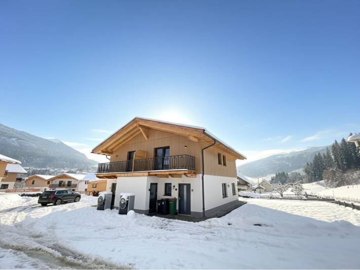 Ferienhaus für 6 Personen, mit Balkon und Terrasse sowie Garten in Hermagor-Pressegger See