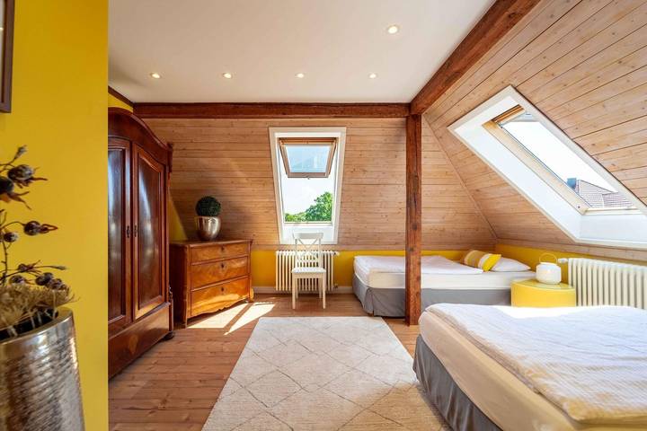 Ferienwohnung für 4 Personen, mit Balkon und Garten sowie Seeblick in Schwerin - 4