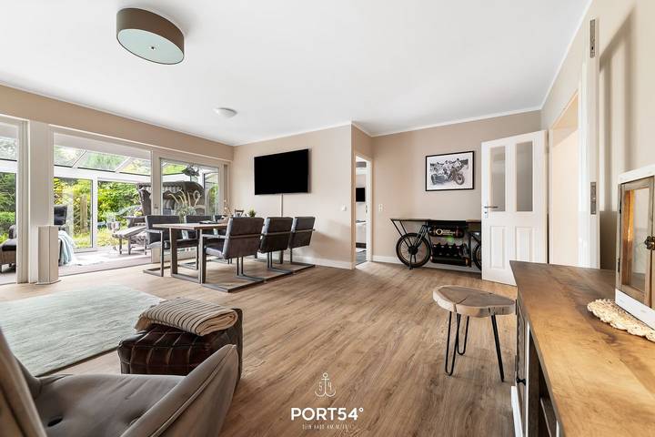 Ganze Wohnung, Deck 2 - Eg, bis zu 6 Personen, Terrasse & Wintergarten, Fahrradschuppen in Büsum, Kreis Dithmarschen