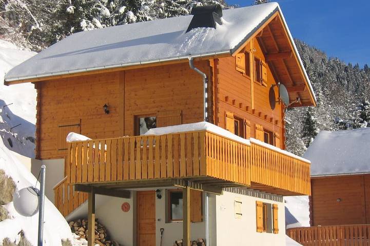 Chalet pour 6 personnes, avec terrasse