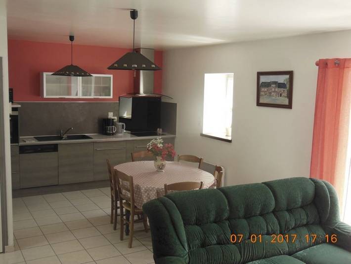 Gîte pour 6 personnes, avec terrasse et jardin, animaux acceptés à Trégomeur - 4