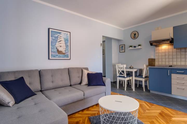 Apartament wakacyjny dla 3 osób, z balkon/ taras w Mali Lošinj