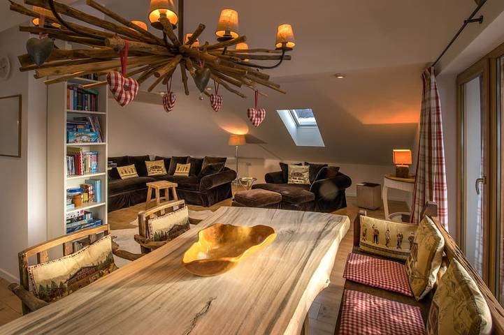 Ferienwohnung für 5 Personen, mit Balkon und Sauna