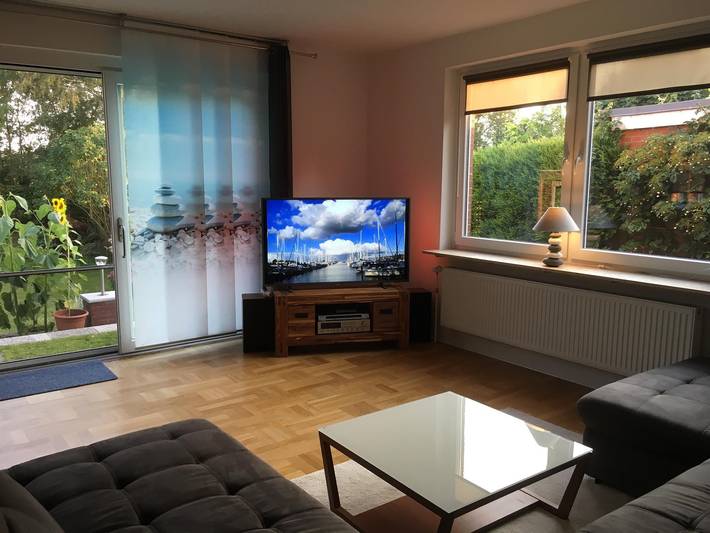 Ferienwohnung für 4 Personen, mit Terrasse und Garten in Wees