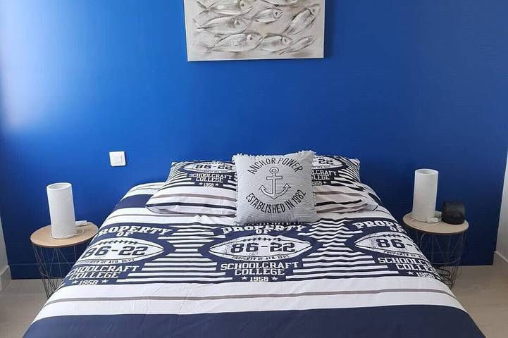 Ganze Wohnung, Apartment facing port and ocean in Saint-Gilles-Croix-de-Vie, Loire-Tal