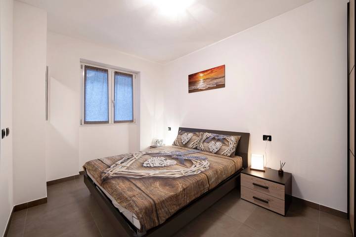 Ferienwohnung für 4 Personen, mit Balkon und Seeblick