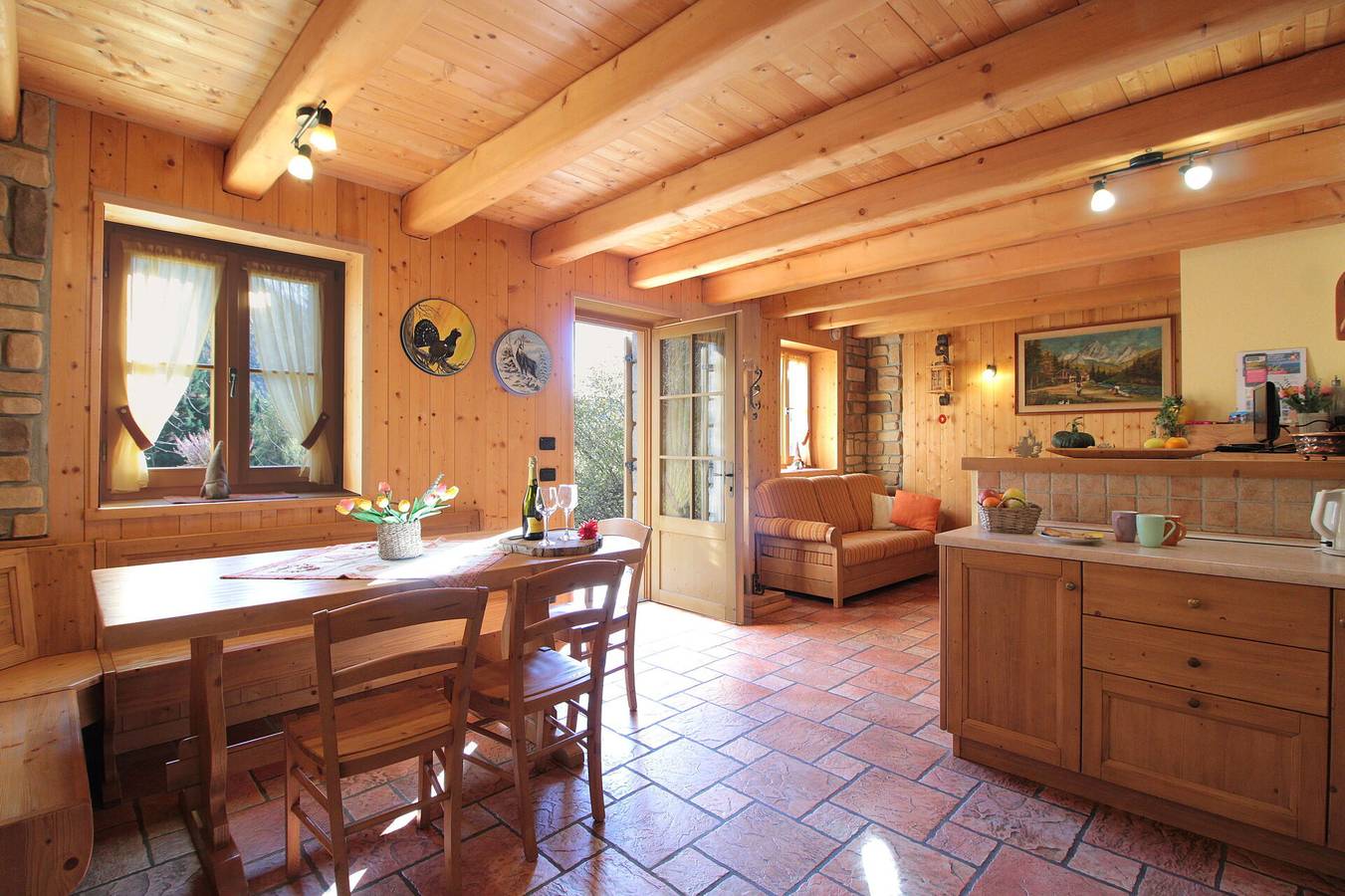 Vakantiehuis voor 5 personen met tuin in Pieve Tesino, Valsugana