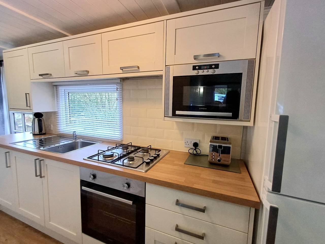 Lodge für 4 Personen mit Balkon/Terrasse in White Cross Bay, Lake District