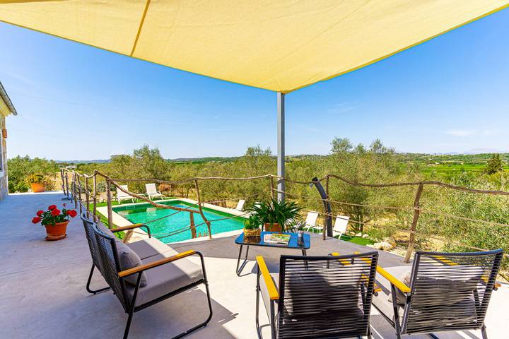 Finca für 8 Personen, mit Terrasse und Garten in Sineu - 2