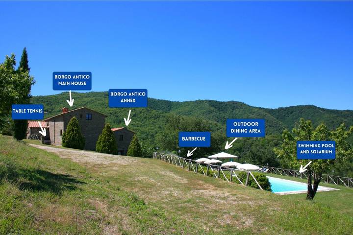 Villa für 16 Personen, mit Garten und Pool, mit Haustier in der Toskana - 4