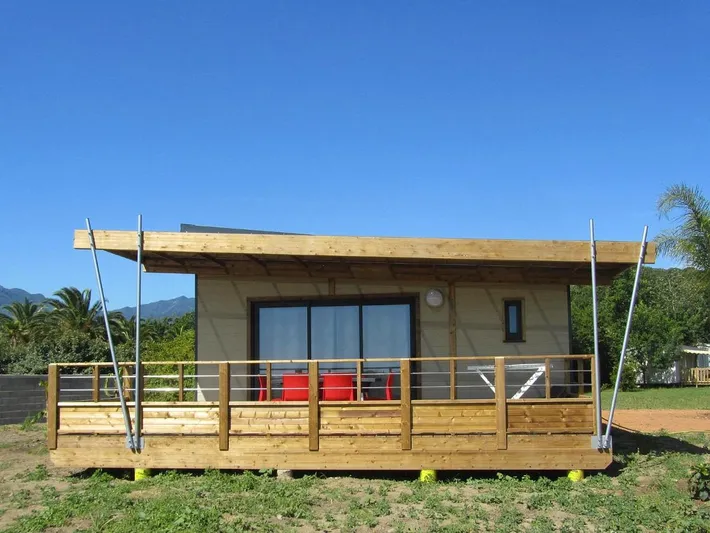 Camping para 6 personas, con terraza y jardín, Se admiten mascotas - 1