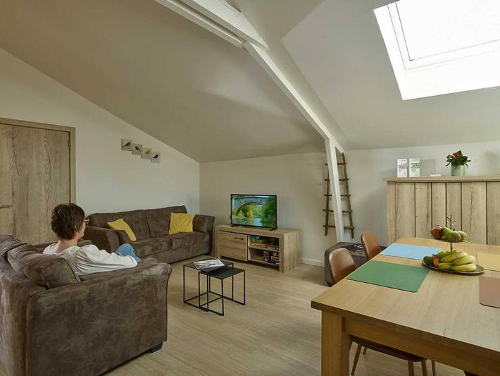 Appartement de vacances pour 4 personnes, avec Terrasse et Jardin à Kortessem