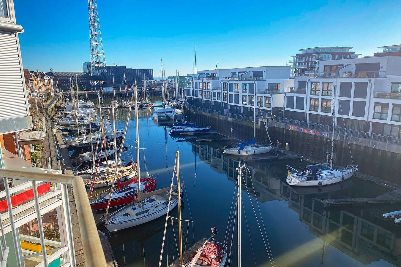 Ganze Wohnung, Ferienwohnung Marina Cux – Hafenblick. Zentral. Ruhig. in Hafen Cuxhaven, Cuxhaven