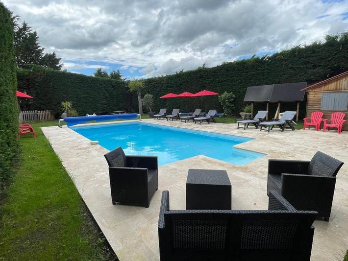 Maison de vacances pour 20 personnes, avec piscine et jardin, animaux acceptés - 1