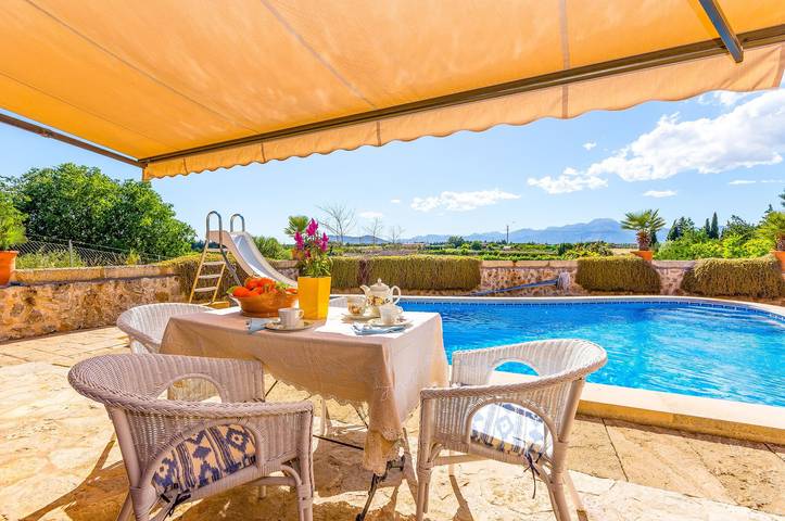 Ferienhaus Finca "Es Mua" mit Pool, Wlan, Klimaanlage & Garten in Muro, Mallorca Norden
