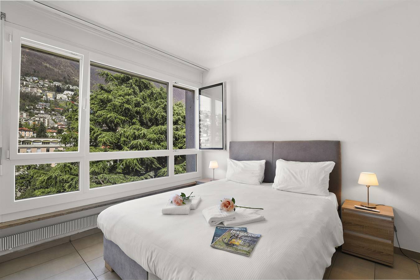 Appartement entier, Alta vista in Locarno, Alpes tessinoises