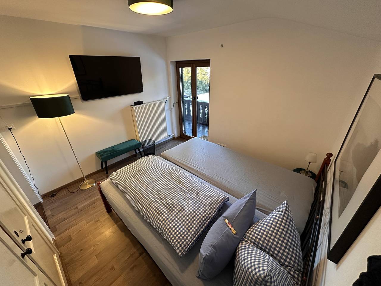 Ganze Ferienwohnung, Appartement/Fewo, Dusche oder Bad, Wc, 2 Schlafräu in Krün, Bayerische Alpen