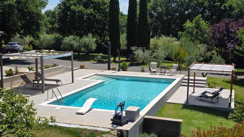 Casa vacanza per 4 persone, con Terrazza e Giardino nonché Piscina e Panorama a Nepi
