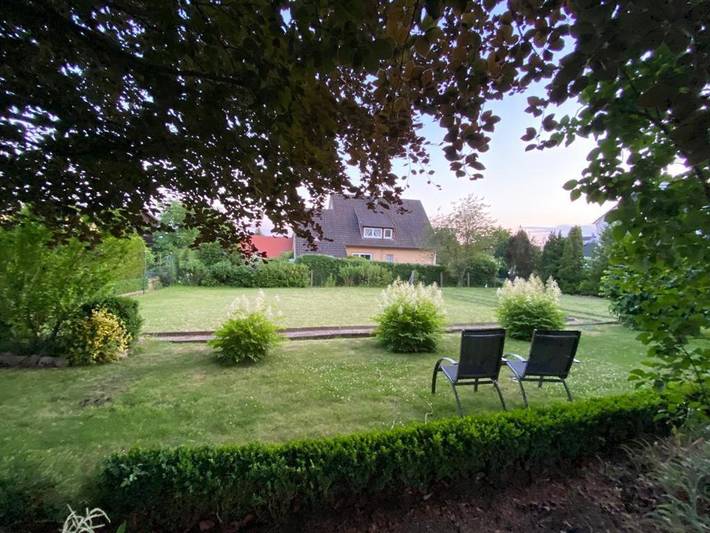 Ferienwohnung für 3 Personen, mit Terrasse und Garten sowie Ausblick in Hessisch Oldendorf
