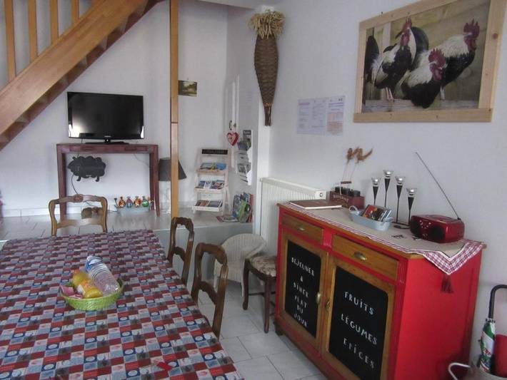 Maison de vacances pour 4 personnes, avec terrasse et vue