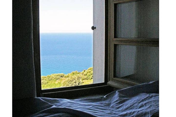 Gîte pour 5 personnes, avec balcon à Morsiglia
