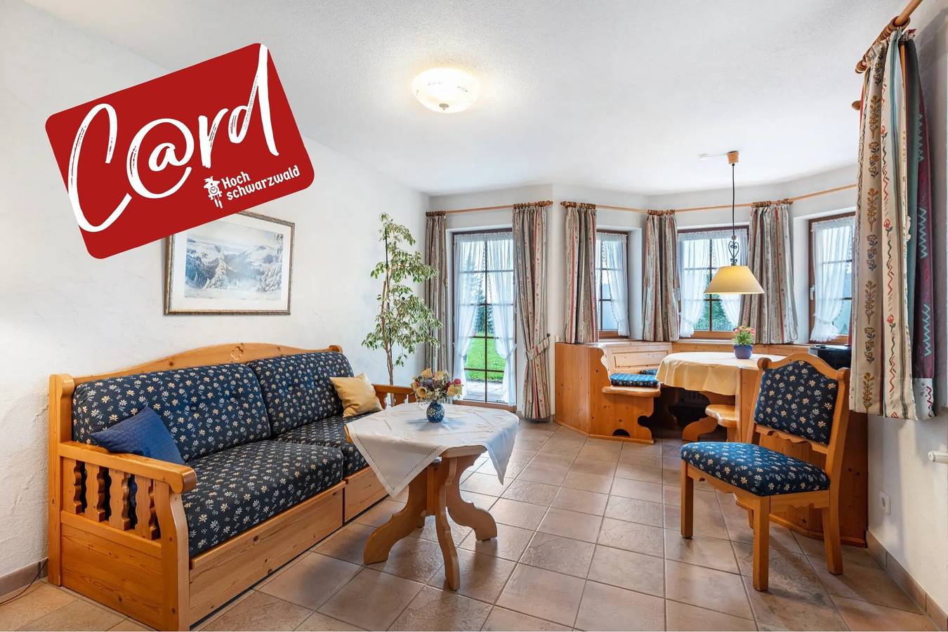 Ganze Wohnung, Ferienwohnung 'Typ B Wohnung 3' mit Bergblick, Gemeinschaftsterrasse und Wi-Fi in Feldberg, Südschwarzwald