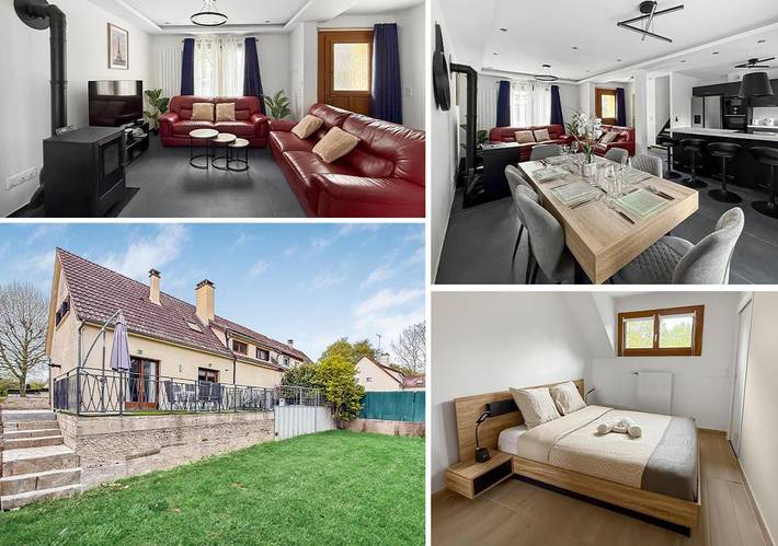 Location de vacances pour 8 personnes, avec jardin, animaux acceptés à Moussy-le-Neuf - 3