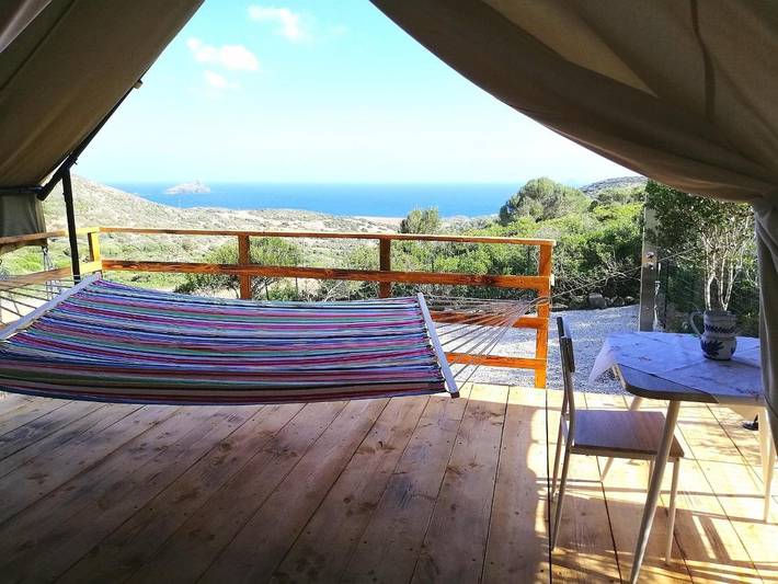 Bungalow für 4 Personen, mit Garten und Ausblick, kinderfreundlich in Süd Sardinien - 4