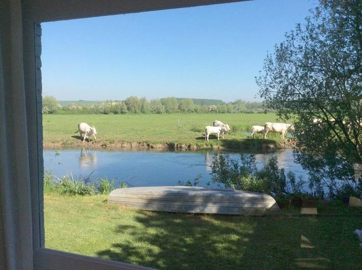 Location de vacances pour 4 personnes, avec vue et jardin à Nampont - 3