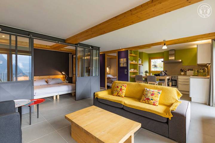 Gîte pour 4 personnes, avec terrasse
