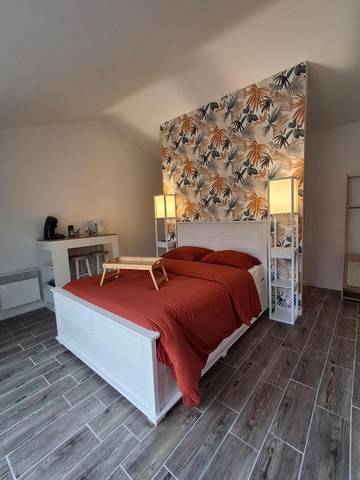 Chambre d’hôte pour 2 personnes, avec terrasse à Vouillé-les-Marais