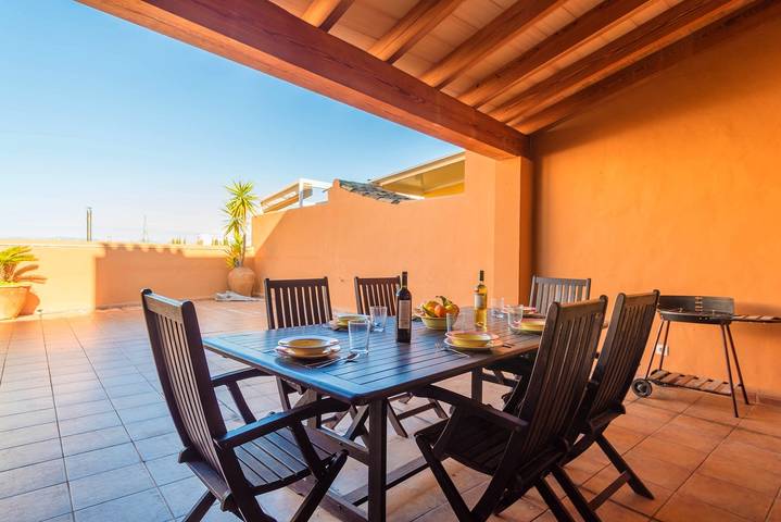 Ferienhaus für 6 Personen, mit Terrasse und Garten in Montuïri