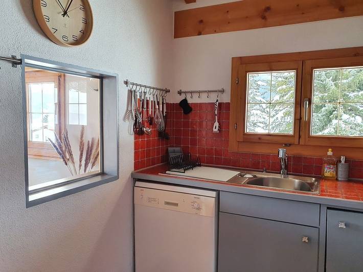 Ganze Wohnung, ***Ferienwohnung Tgampi saura, Lantsch/Lenz in Lantsch/Lenz, Plessur Alpen
