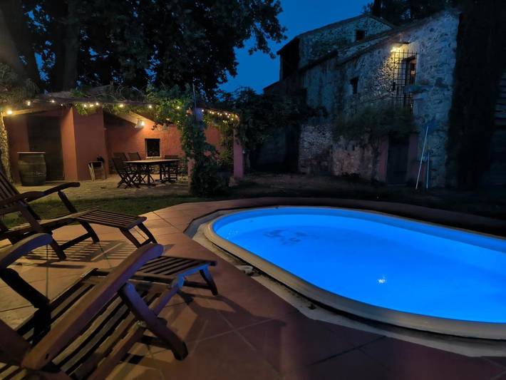 Maison de campagne pour 2 personnes, avec vue ainsi que jardin et piscine à Bordils - 4