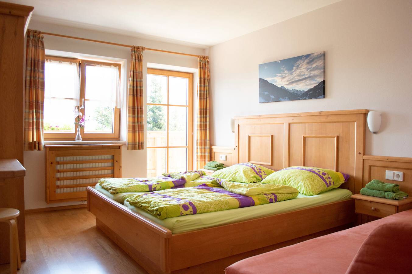 Ganze Wohnung, Ferienwohnung 'Enzian' mit gemeinsamer Terrasse, Balkon und Wlan in Wagrain, Ski Amadé