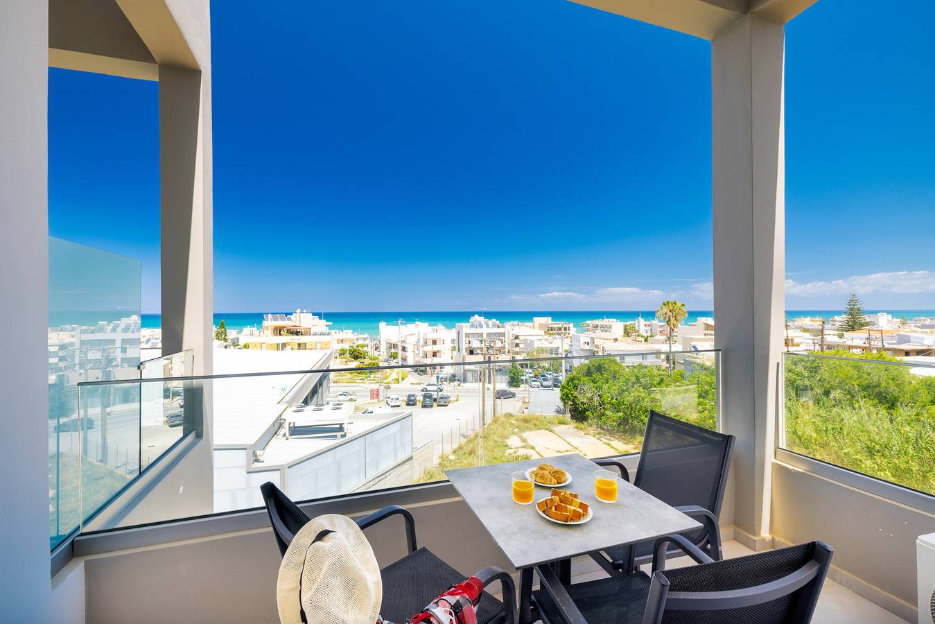 Ganzes Studio, Creta Sun, 111 Studio City View in Rethymno (Stadt), Rethymno und Umgebung