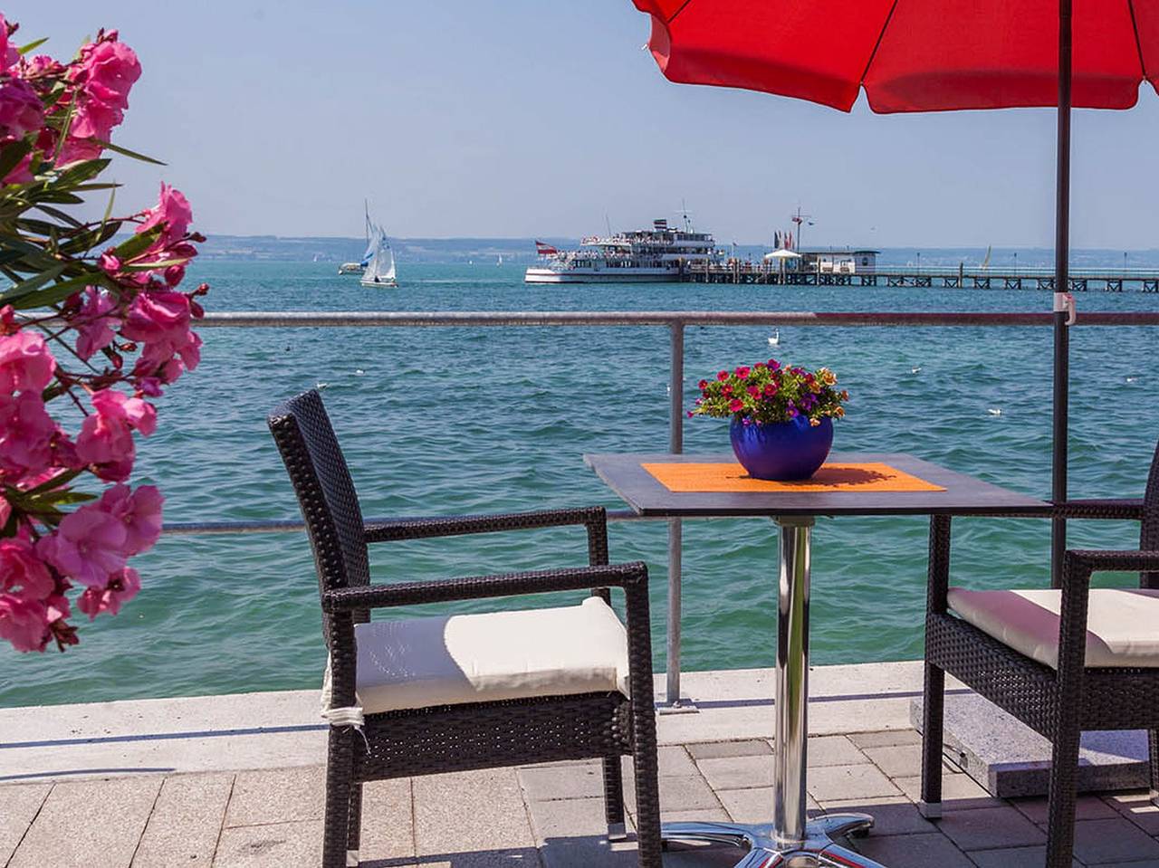 Seehotel Belriva - Komfort Apartment in Hagnau am Bodensee, Region Bodensee-Oberschwaben