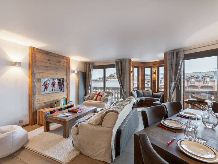 Apartamento entero, Apartamento familiar a pie de pistas con WiFi en Courchevel in Courchevel 1650 (Moriond), Saint-Bon-Tarentaise